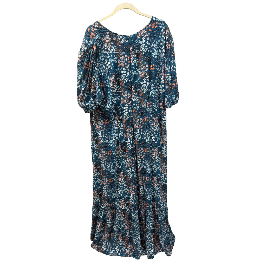 Tinsel 3X Boho Floral Empire Line Maxi Dress Hi/Low Hem Cottagecore Garden Fairy - Picture 9 of 9